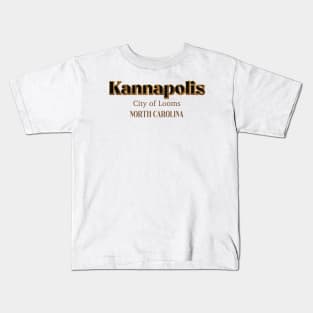 Kannapolis City Of Looms North Carolina Kids T-Shirt